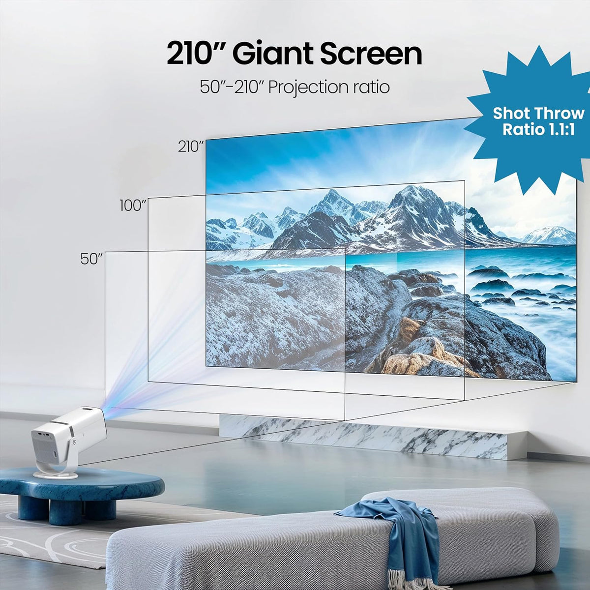 Home Cinema Projector 4K Ultra HD™