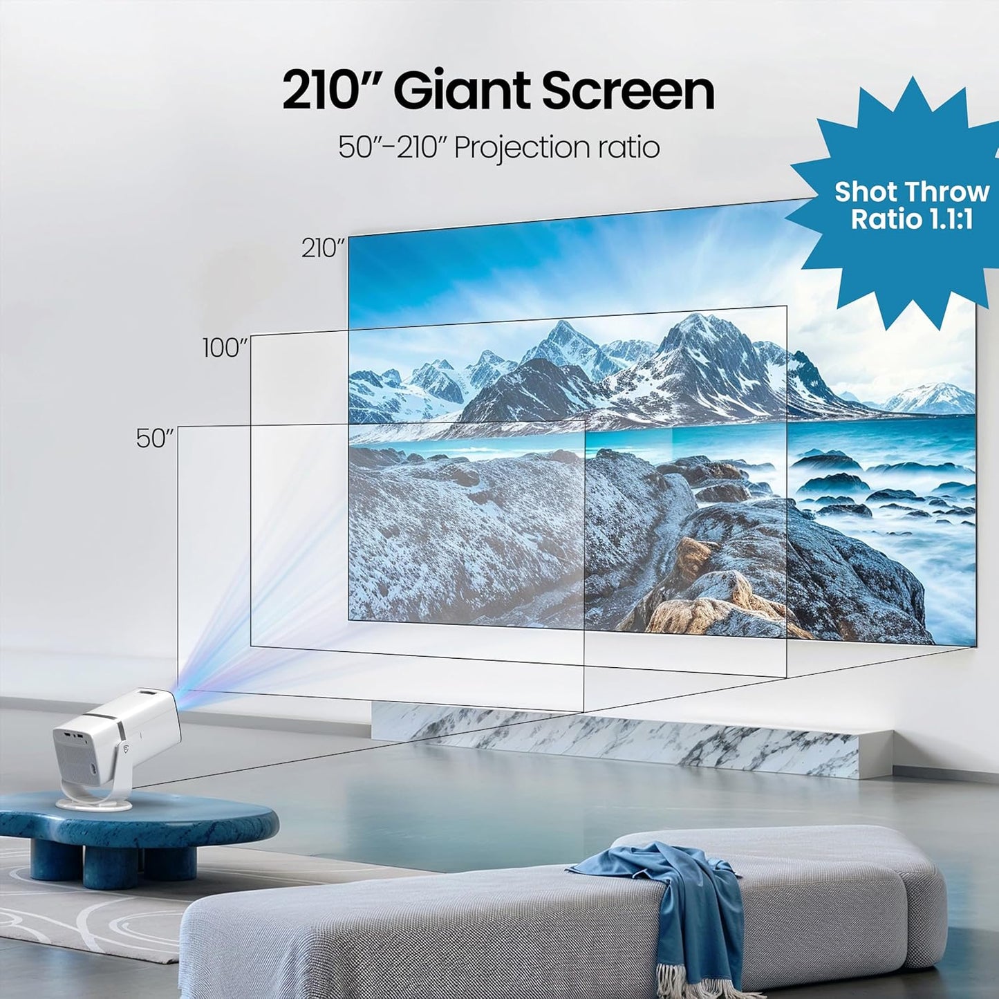 Home Cinema Projector 4K Ultra HD™
